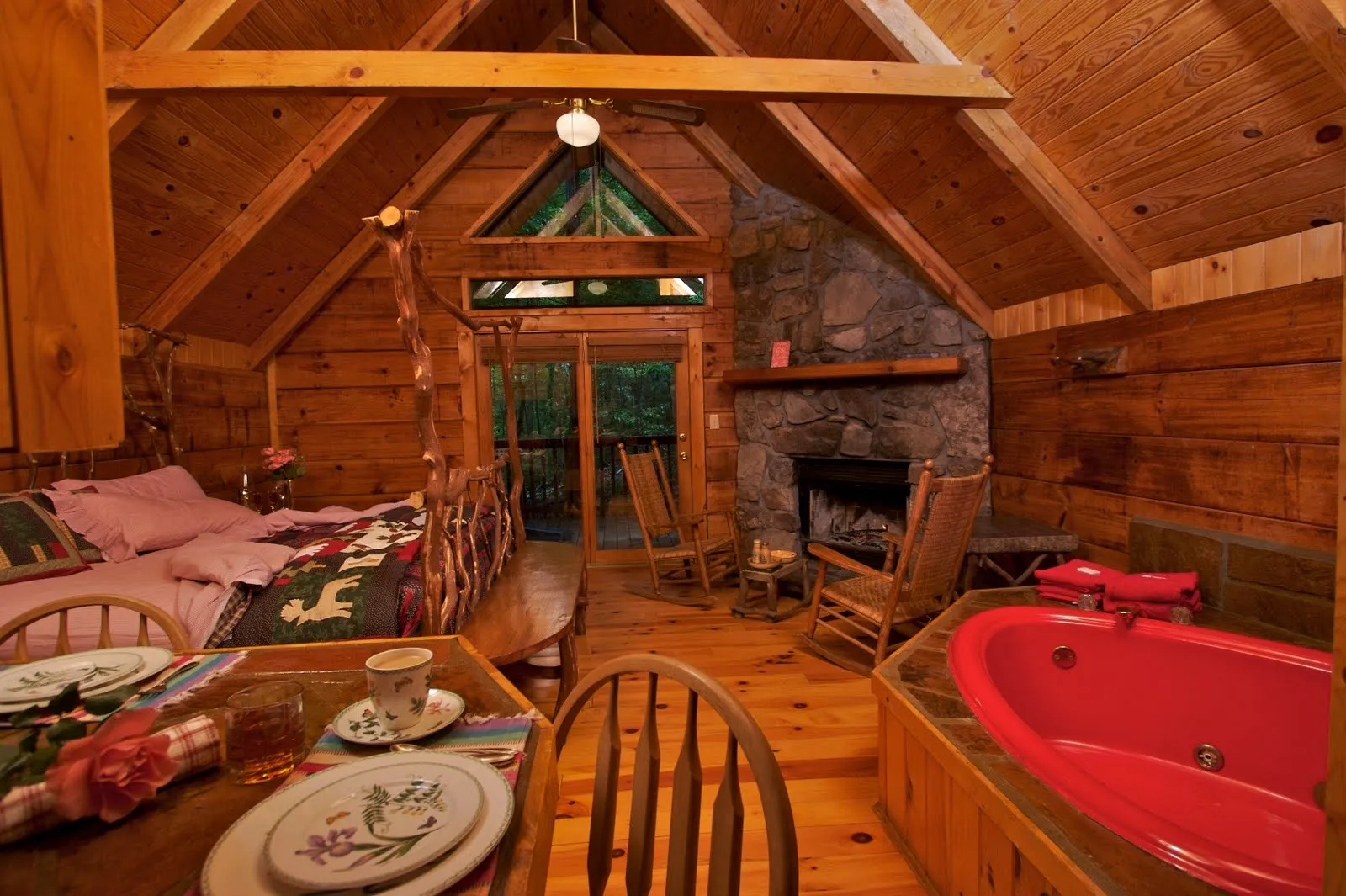 4028 gatlinburg honeymoon cabin views