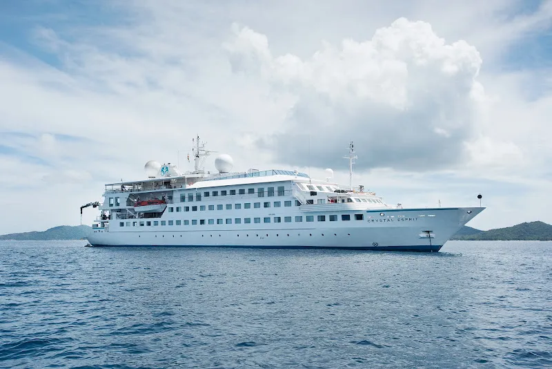 4038 romantic cruise ship sunset