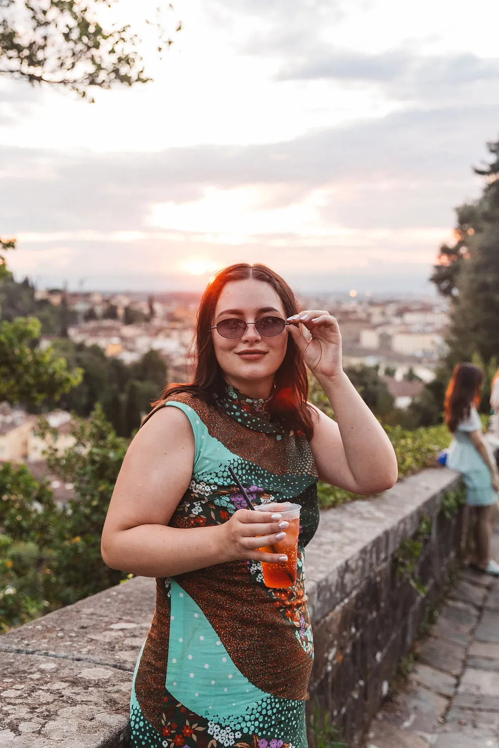 4129 ponte vecchio sunset