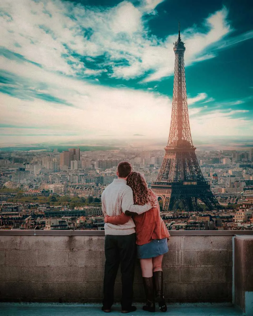 4314 romantic paris dinner